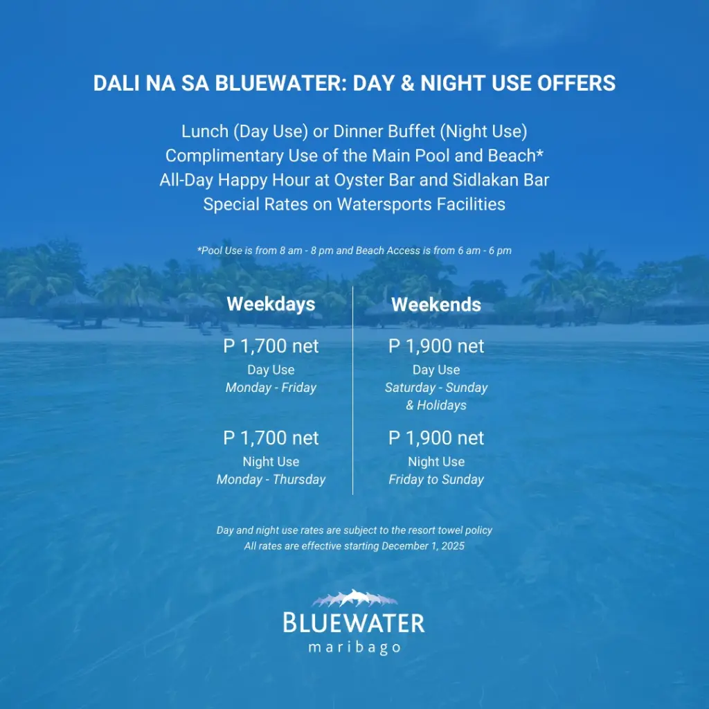 Maribago Bluewater Resort Day Use.